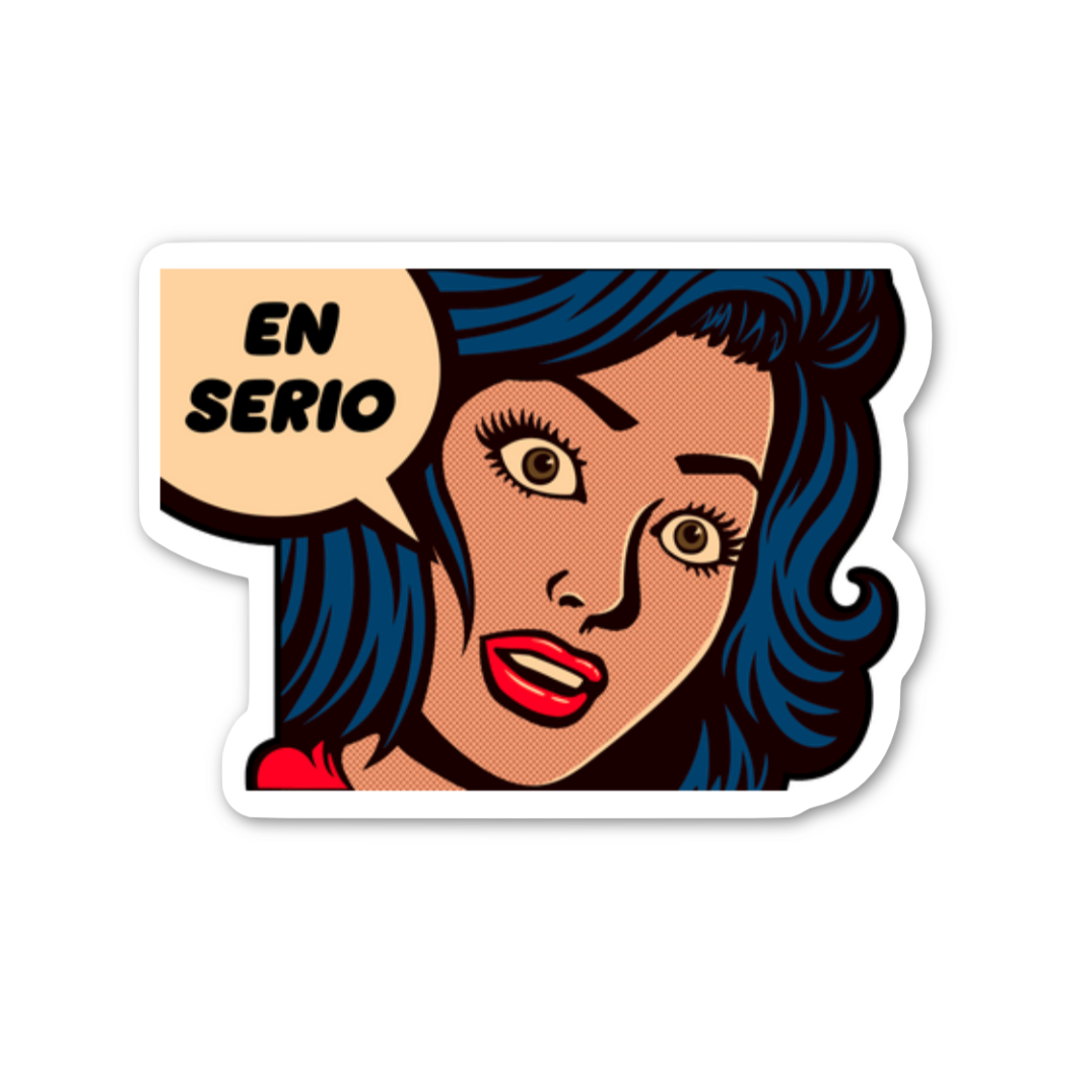 En Serio Sticker Mira Clarissa - Mexican Stickers, Latina Stickers, Mexican  Phrase