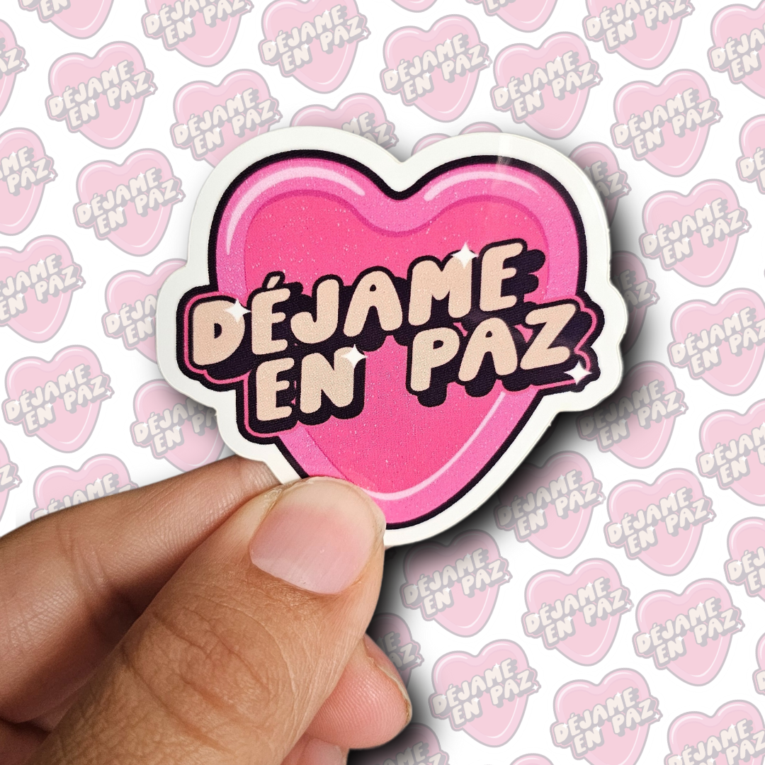 Dejame en Paz Sticker | Mira Clarissa - Latina Sticker