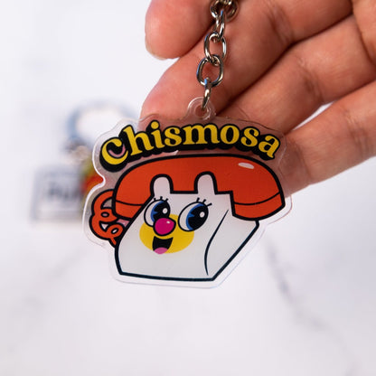 Chismosa Keychain