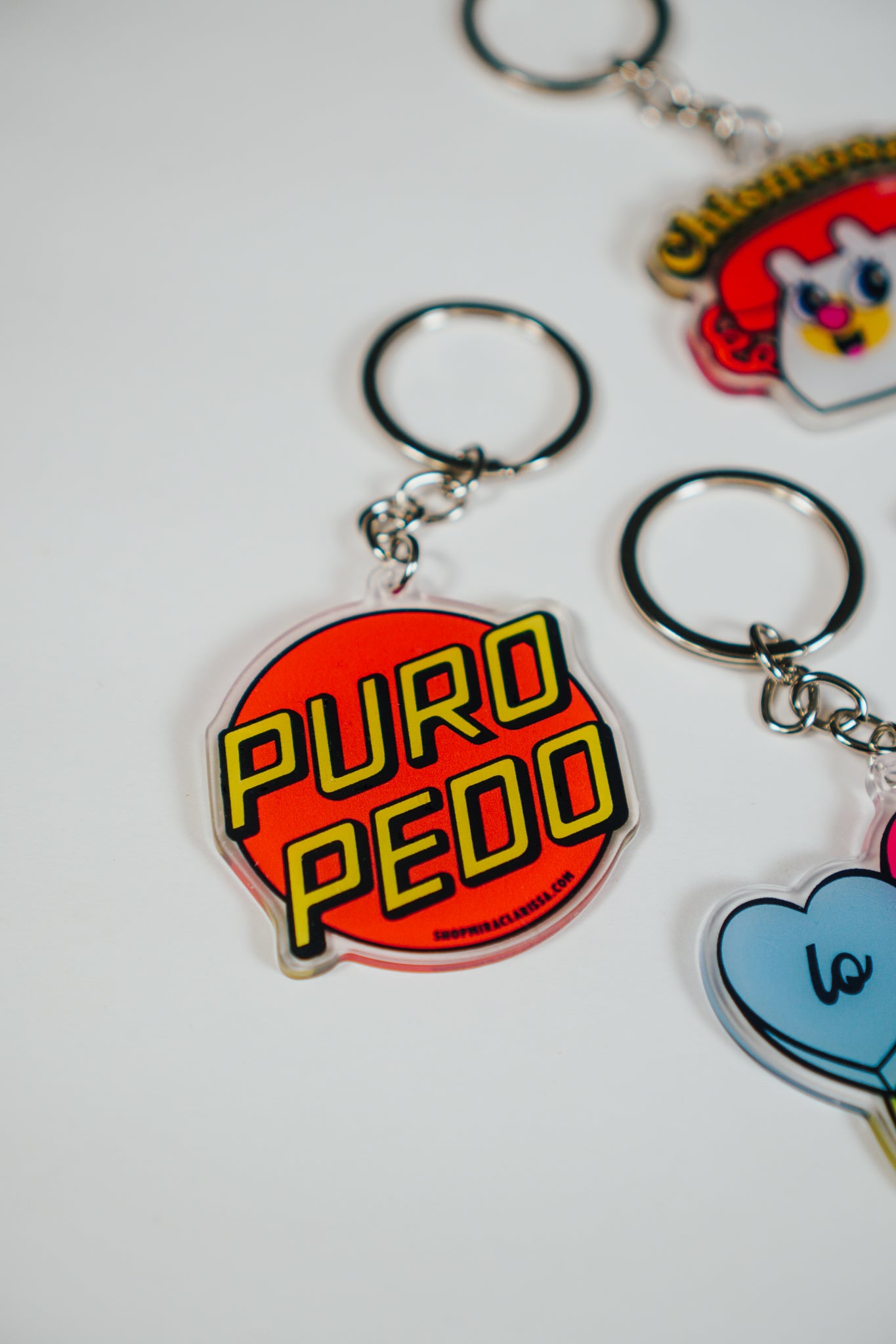 Puro Pedo KeyChain